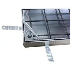 UNIFACE Dispositif de fermeture cadre et couvercle en acier galvanisé à chaud